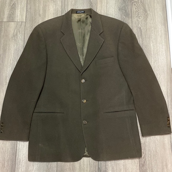 Pierre Cardin Olive Sport Jacket (40R) - Picture 2 of 8